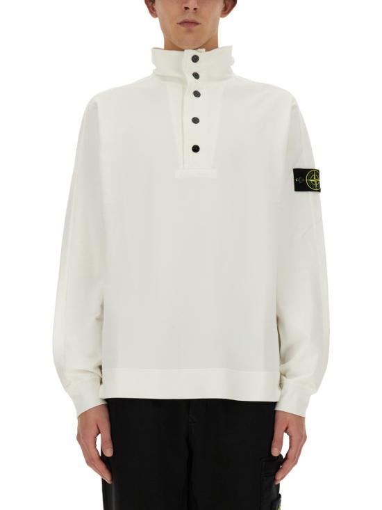 스톤 아일랜드 터틀넥 801564852V0001 WHITE DOM - Stone Island