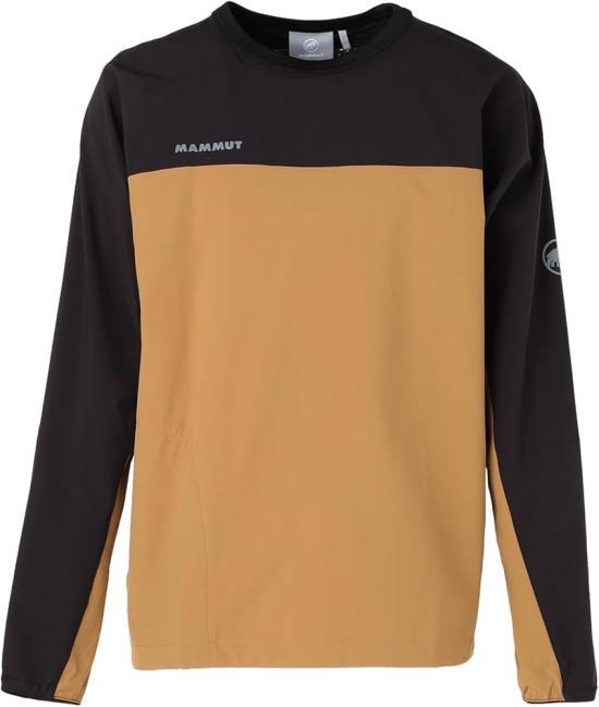 25SS 마무트 긴팔 티셔츠 M11E5FT006BR1011024017493 DARK SAND BLACK DOM - Mammut