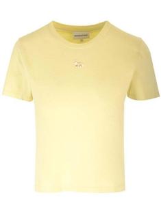 메종키츠네 베이비 폭스 패치 베이비 티셔츠 MW00105KJ0008P712 CHALK YELLOW DOM 썸네일 1