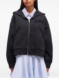 25FW 가니 후드 티셔츠 T4369004 BLACK DOM 썸네일 3