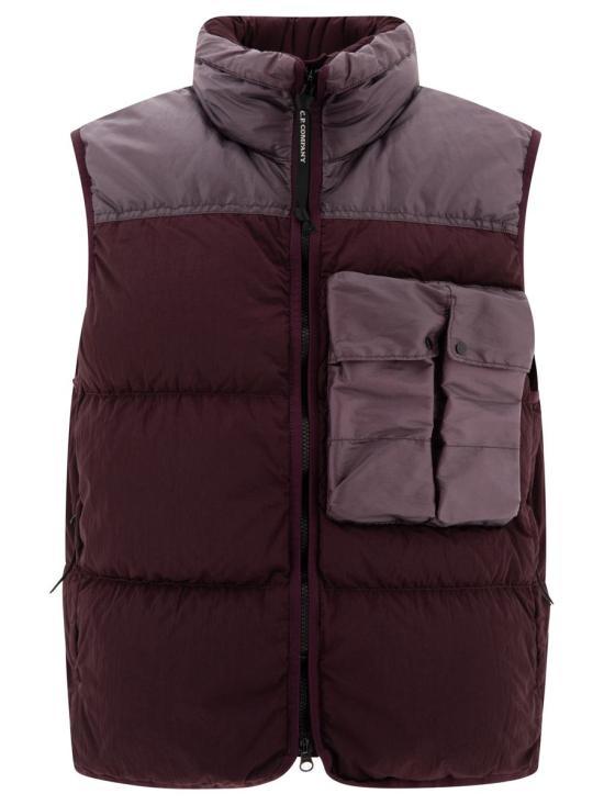 씨피 컴퍼니 에코 크롬 다운 베스트 17CMOW033A006369M790 - CP company