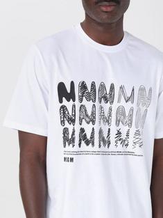 25SS 엠에스지엠 반팔 티셔츠 3840MM11025709701 WHITE DOM 썸네일 4