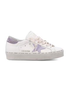 25FW 골든구스 하이스타 스니커즈 GWF00118F00753712280 WHITE LILAC DOM 썸네일 1