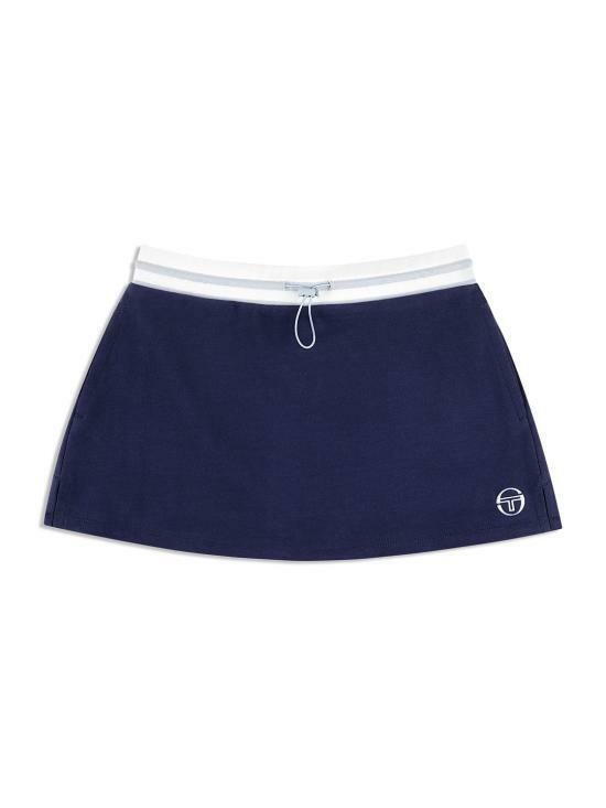25SS 세르지오 타키니 숏 스커트 STS25W51218MARITIMEBLUE MARITIME BLUE DOM - sergio tacchini