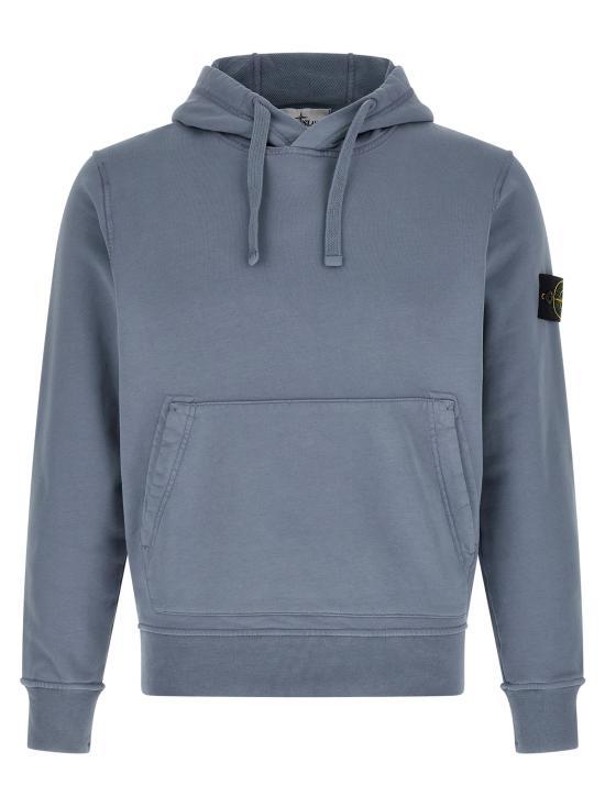26SS 스톤 아일랜드 후드 티셔츠 L1S156100062S0051V0024 AVIO BLUE DOM - Stone Island
