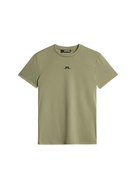 25SS 제이린드버그 반팔 티셔츠 AWJT12229M311 OIL GREEN DOM - J.Lindeberg