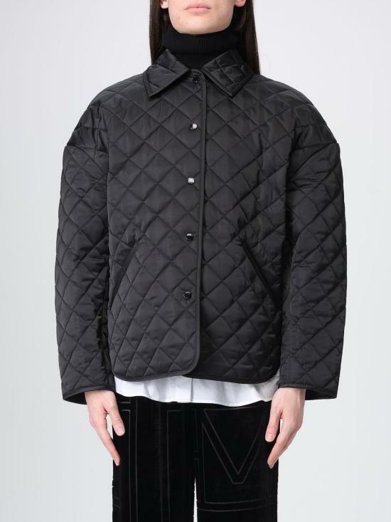 25FW 토템 자켓 254WRO0200FB0351001 BLACK DOM - Toteme