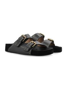이자벨마랑 뮬 슬리퍼 SD0118FAB1B11S01BK BLACK DOM 썸네일 2