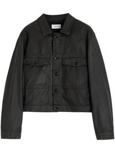 25SS 르메르 헤비 데님 트러커 자켓 OW1142LD1030490 DARK CHOCOLATE DOM 썸네일 1