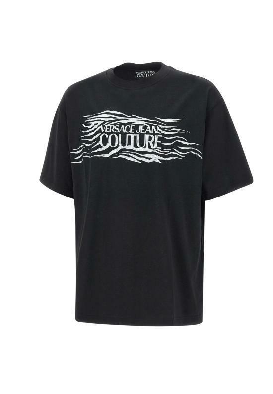 25SS 베르사체 반팔 티셔츠 78GAH6L1J0001899 NERO DOM - Versace