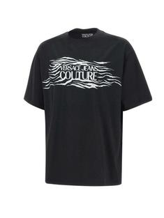 25SS 베르사체 반팔 티셔츠 78GAH6L1J0001899 NERO DOM 썸네일 6