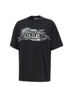25SS 베르사체 반팔 티셔츠 78GAH6L1J0001899 NERO DOM 썸네일 1