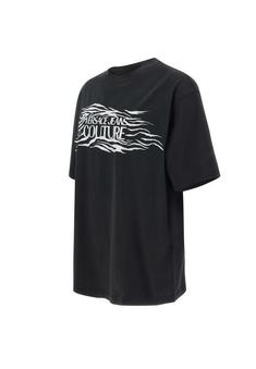 25SS 베르사체 반팔 티셔츠 78GAH6L1J0001899 NERO DOM 썸네일 2