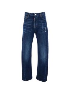 26SS 디스퀘어드2 스트레이트 팬츠 S74LB1916S30664470 BLUE DOM 썸네일 1
