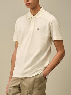 25SS 씨피 컴퍼니 폴로 티셔츠 18CMPL065A005263W103 GAUZE WHITE DOM 썸네일 2