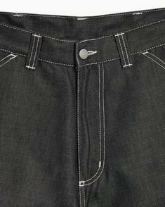 26SS 칼하트 WIP 데님 팬츠 I0366498901 BLACK DOM 썸네일 2