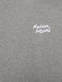 25FW 메종키츠네 핸드라이팅 컴포트 스웨트셔츠 MM00315KM03410365 MEDIUM GREY WHITE DOM 썸네일 2
