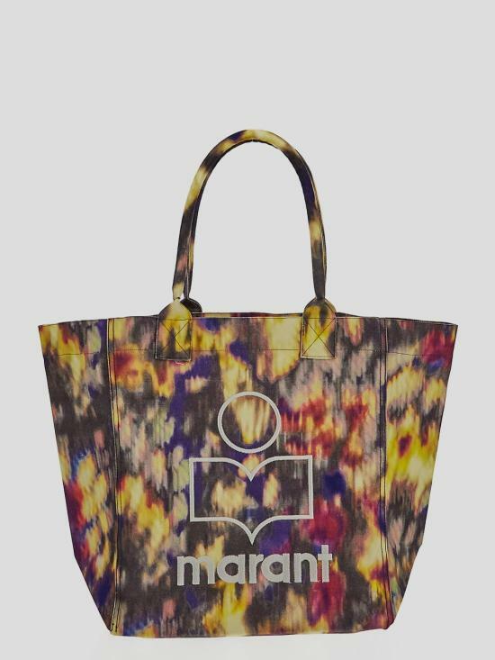 이자벨마랑 옌키 코튼 핸드 캐리 백 PM0001FAB1X13MOEBK - Isabel Marant