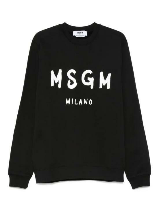 25FW 엠에스지엠 긴팔 티셔츠 2000MM51330000199 BLACK DOM - MSGM