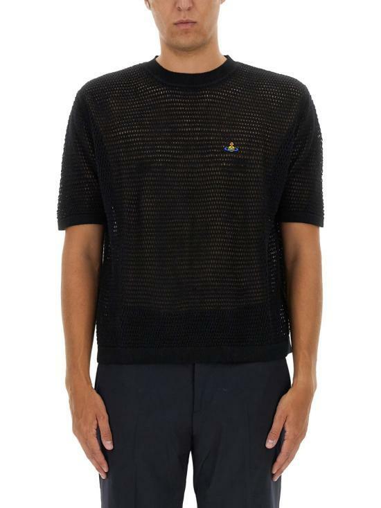 비비안웨스트우드 줄리안 티셔츠 2701001QY0025N401 BLACK DOM - Vivienne Westwood