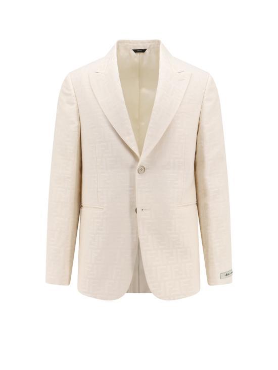 펜디 수트 자켓 FJ0768AR94F1MTI WHITE DOM - Fendi