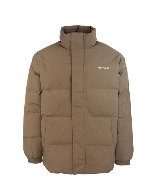 칼하트 WIP 숏패딩 I0294502EVXX CHOCOLATE WHITE DOM - Carhartt