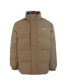 칼하트 WIP 숏패딩 I0294502EVXX CHOCOLATE WHITE DOM 썸네일 1