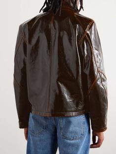 세퍼 가죽 자켓 BUCKJACKETWORNCOATEDWOOL WORN COATED WOOL DOM 썸네일 2