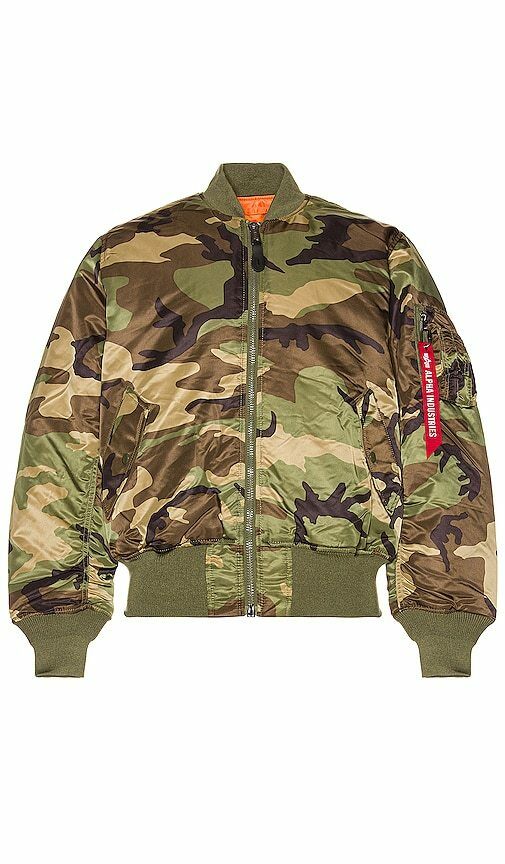알파 봄버 자켓 MJM21000C1WOODLANDCAMO WOODLAND CAMO DOM - Alpha