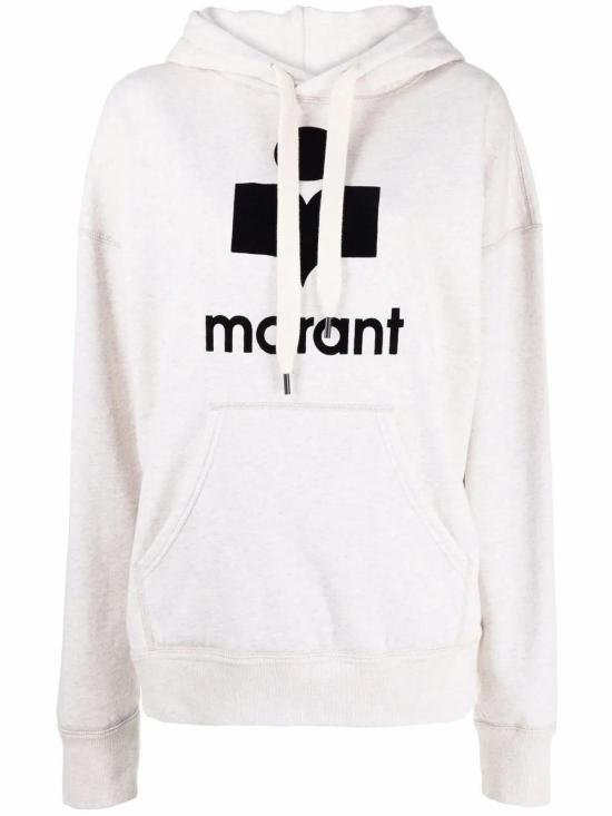 25SS 이자벨마랑 MANSEL 만셀 오버사이즈 후드 티셔츠 SW0001FAA1M07EECCA ECRU DOM - Isabel Marant