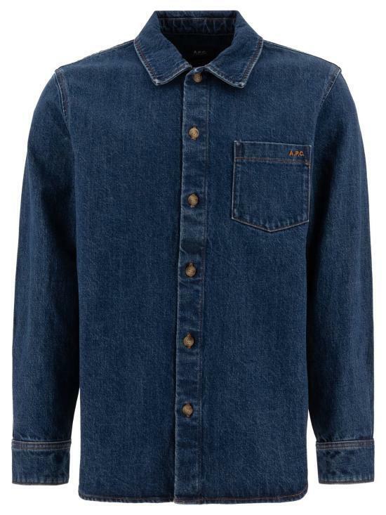 25SS 아페쎄 데님 셔츠 COHTDH02837IAL DOM - A.P.C.