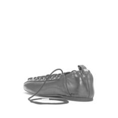 25FW 가니 레이스업 발레리나 S2914099 BLACK DOM 썸네일 2