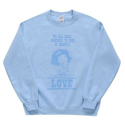 25SS 와일드 동키 긴팔 티셔츠 LOVELIGHTBLUE LIGHT BLUE DOM - Wild Donkey