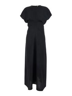 26SS 토템 롱 원피스 261WRD1103FB0568001 BLACK DOM 썸네일 1