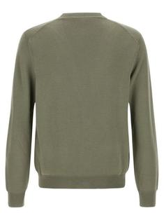 25FW 메종키츠네 폭스 헤드 메리노 레귤러 가디건 PM00501KT1181P131 LAUREL GREEN DOM 썸네일 2