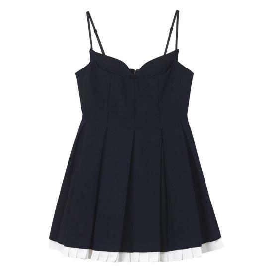 25FW 슈슈 통 숏 원피스 MWDEDR11TUT152NA100 NAVY BLUE DOM - Shushu Tong