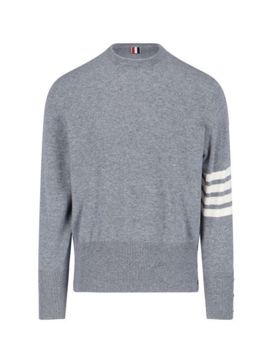 톰브라운 클래식 캐시미어 4바 풀오버 MKA001A00011055 LGRAY DOM - Thom Browne