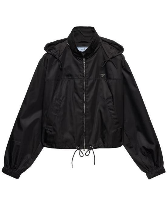 26SS 프라다 리나일론 블루종 자켓 2923511WQ8F0002 BLACK DOM - Prada