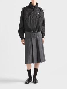26SS 프라다 리나일론 블루종 자켓 2923511WQ8F0002 BLACK DOM 썸네일 2