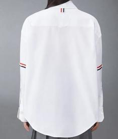26SS 톰브라운 RWB 스트라이프 디테일 셔츠 FLL079EF0313100 WHITE DOM 썸네일 2