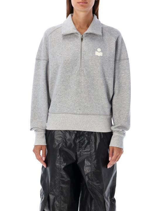 이자벨마랑 로스 로고 스웨트셔츠 SW0093FAA1M07EGYWH DOM - Isabel Marant