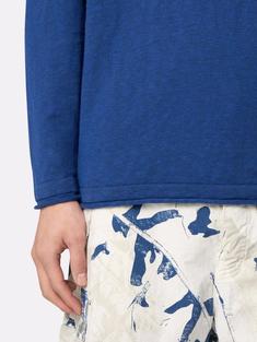 25SS 스톤 아일랜드 스웨터 K1S155100052S00B0V1022 BRIGHT BLUE DOM 썸네일 4