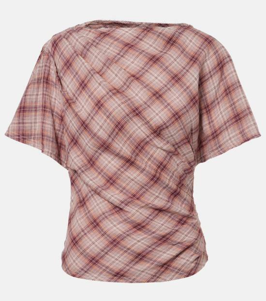 25FW 이자벨마랑 반팔 티셔츠 HT0266FBC3I01E40RW ROSEWOOD DOM - Isabel Marant