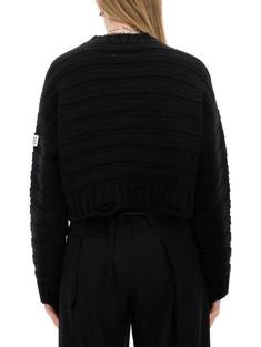 25FW MM6 메종마르지엘라 스웨터 S52HL0031M13040900 BLACK DOM 썸네일 3