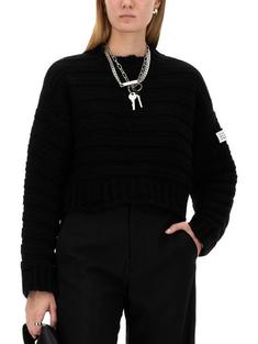 25FW MM6 메종마르지엘라 스웨터 S52HL0031M13040900 BLACK DOM 썸네일 4
