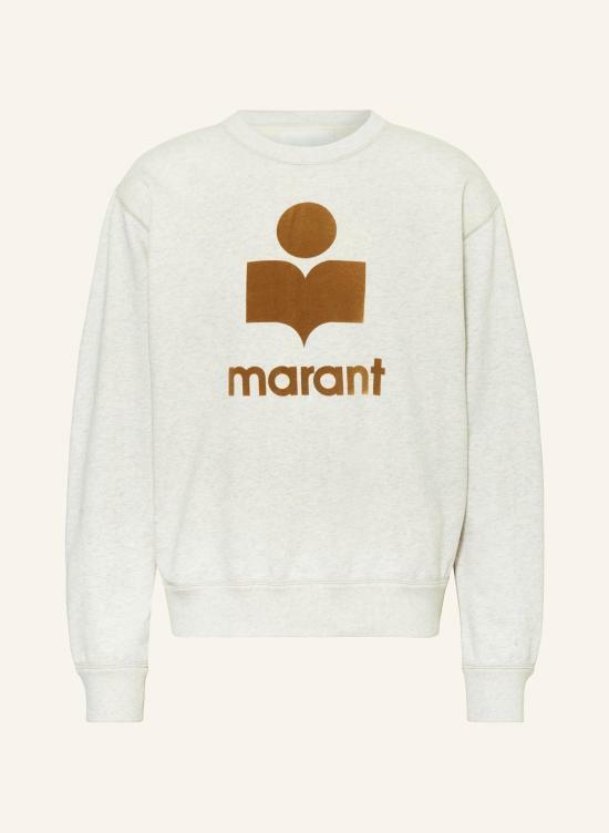 25SS 이자벨마랑 MILLYNY 밀리니 로고 스웻셔츠 SW0160FAA1M07EECCA ECRU CAMEL DOM - Isabel Marant