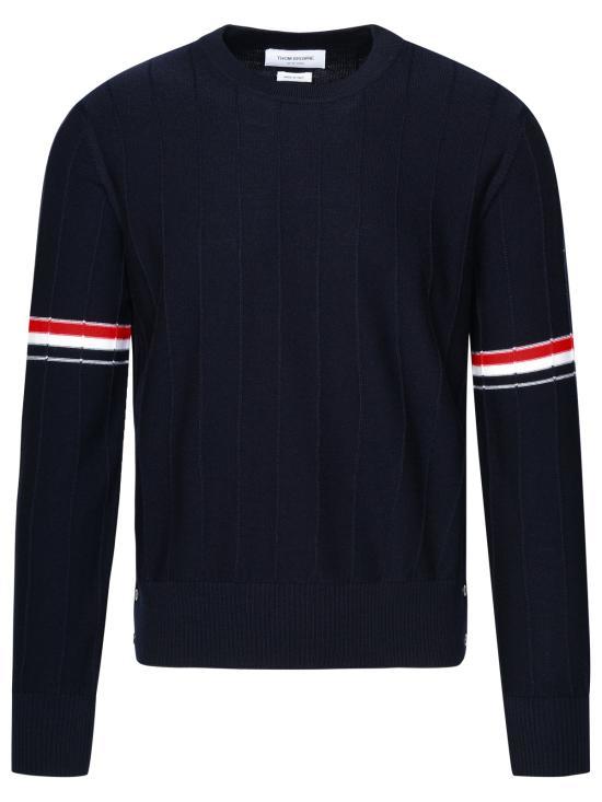 25SS 톰브라운 스웨터 MKA496AY1002415 NAVY DOM - Thom Browne