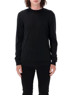25FW 골든구스 라운드넥 스웨터 GMP00947P00066590100 BLACK DOM 썸네일 1
