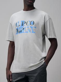25SS 씨피 컴퍼니 반팔 티셔츠 18CMTS145A006586W800 BLUE FOX DOM 썸네일 2