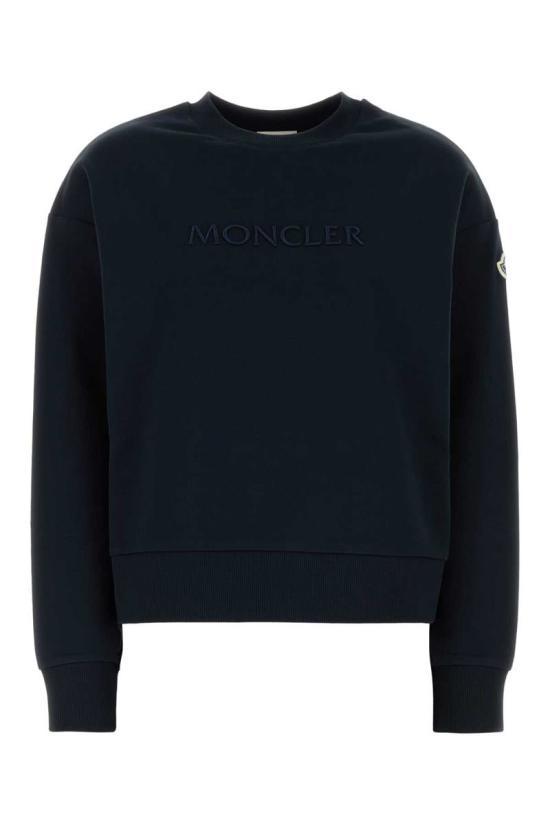 25SS 몽클레어 자수 토날 로고 코튼 스웨트셔츠 8G0001689A1K778 DOM - Moncler